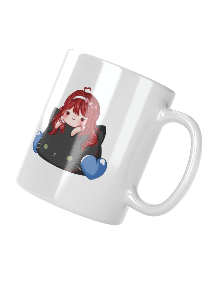 Blue Heart Cat Mug product image (2)