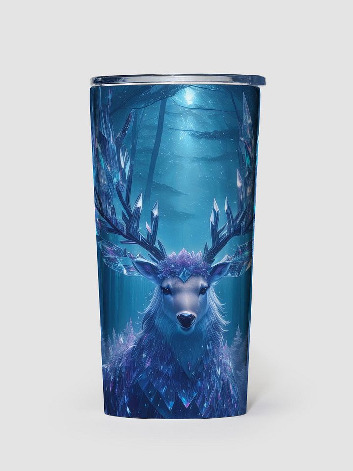 Fantasy Crystal Stag 20 oz Stainless Steel Tumbler product image (1)