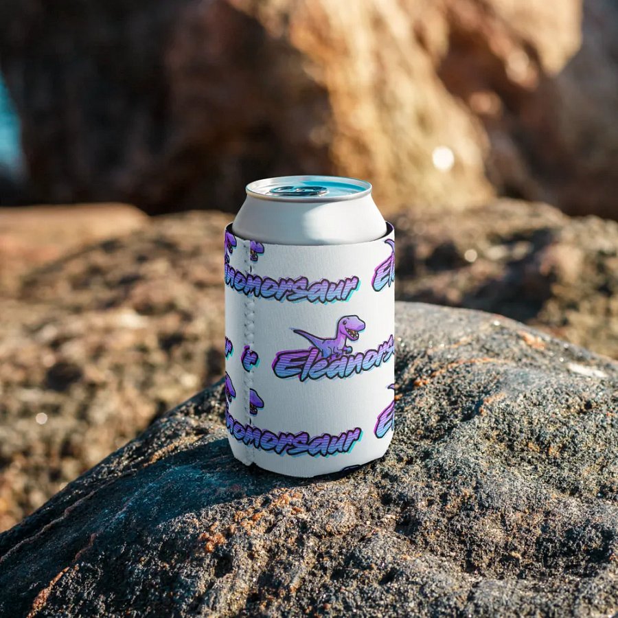Eleanorsaur Stubby Cooler product image (9)