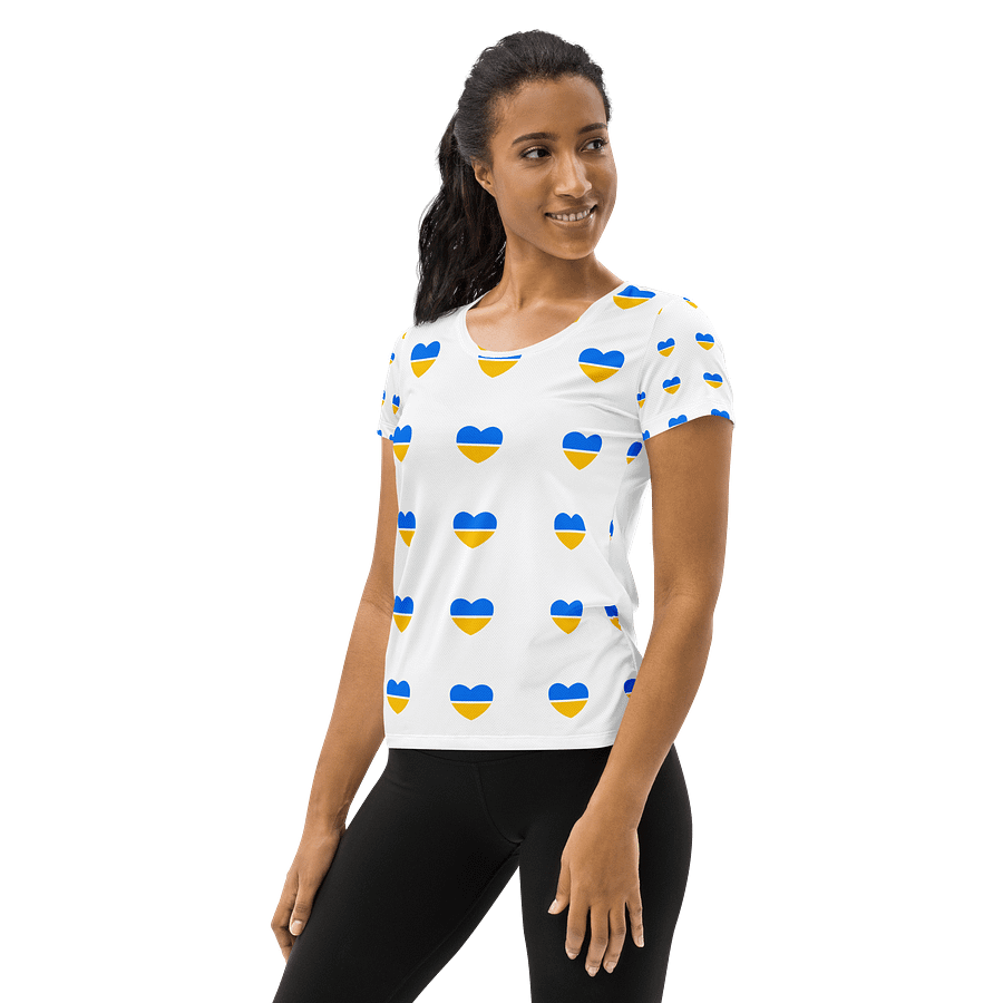 Hearty Grid Women's Athletic Tee product image (3)