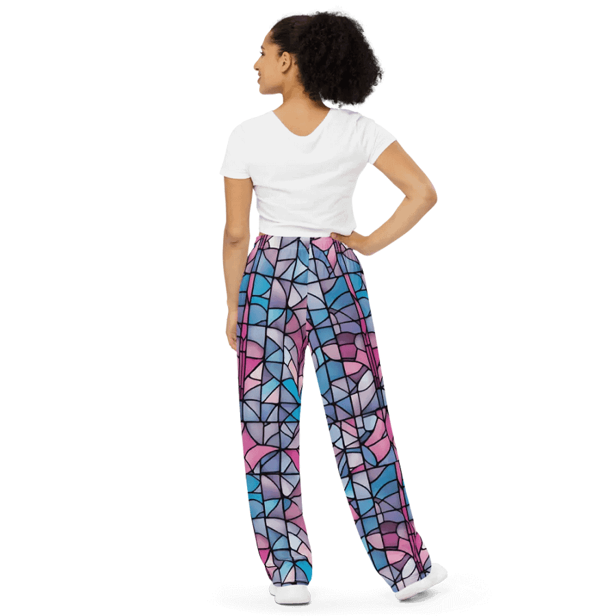 Symmetric Prism Dream Wide-Leg Pants product image (4)