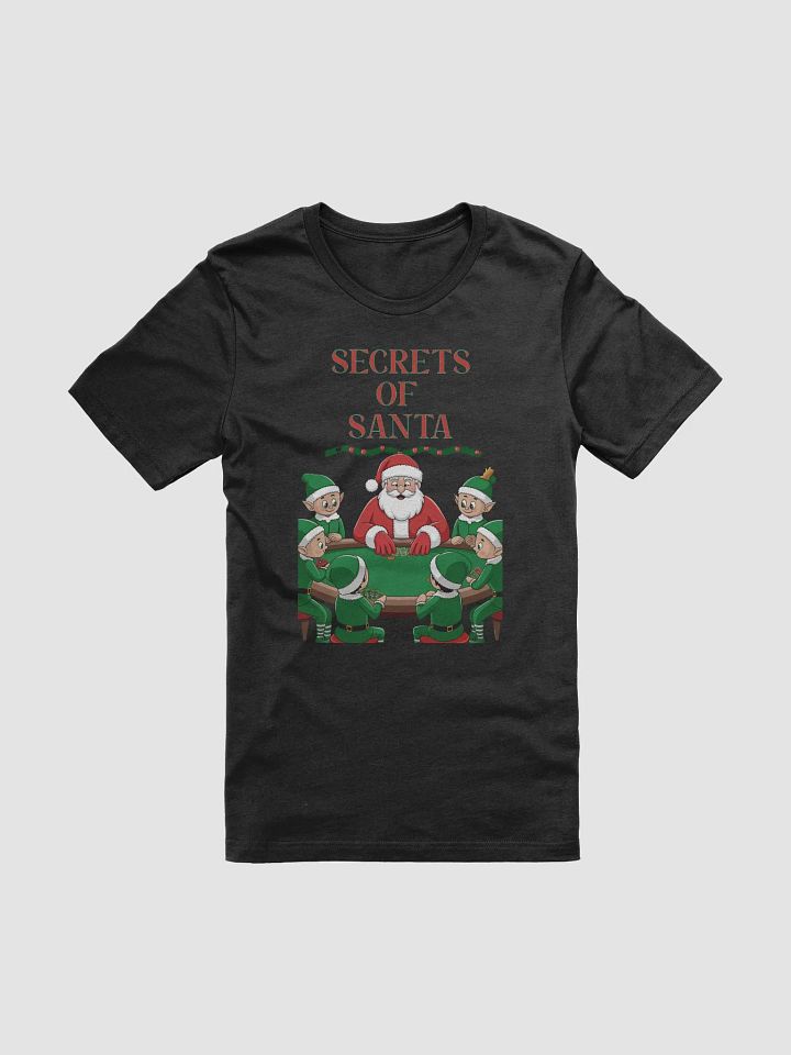 Secrets of Santa - Funny Christmas T-shirt product image (4)