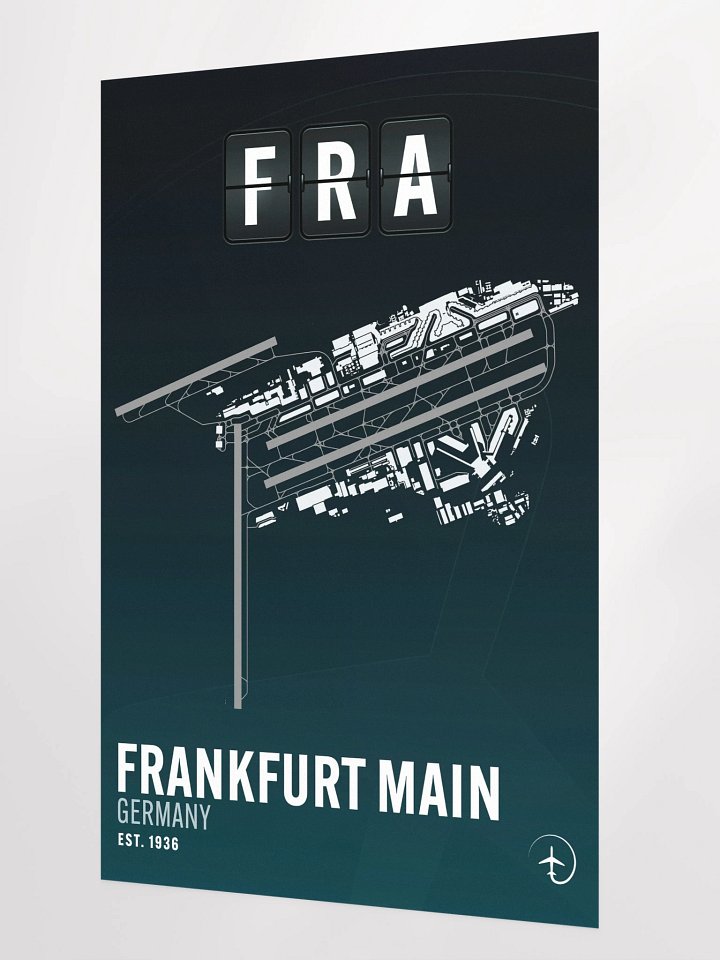 Frankfurt FRA Poster product image (2)
