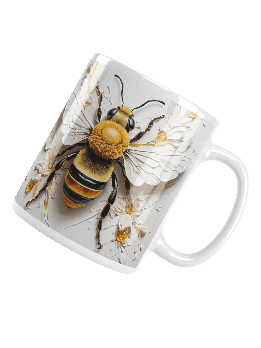 Bee’s Flight Ceramic Mug product image (4)
