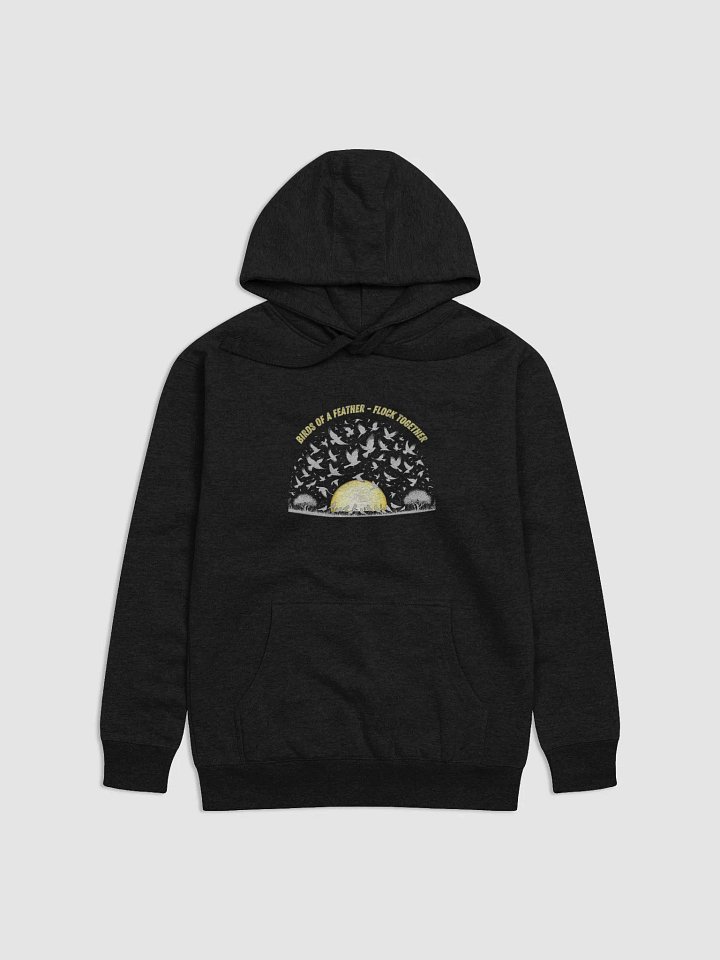 Flock Together Unisex Hoodie - Light Feather product image (1)