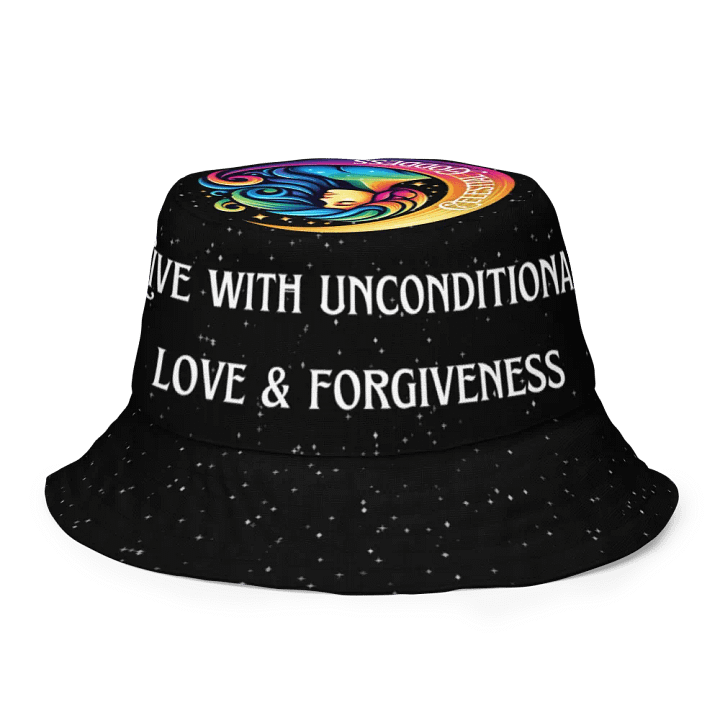 Celestial Crescent Moon Reversible Bucket Hat product image (2)