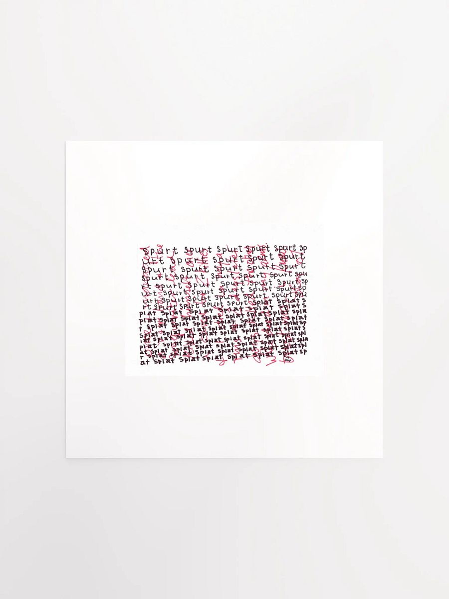 spurt splat panel card print product image (2)
