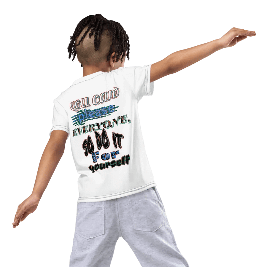 You Cant Please Everyone, So Do It For Yourself - Kids Crew Neck T-Shirt product image (4)