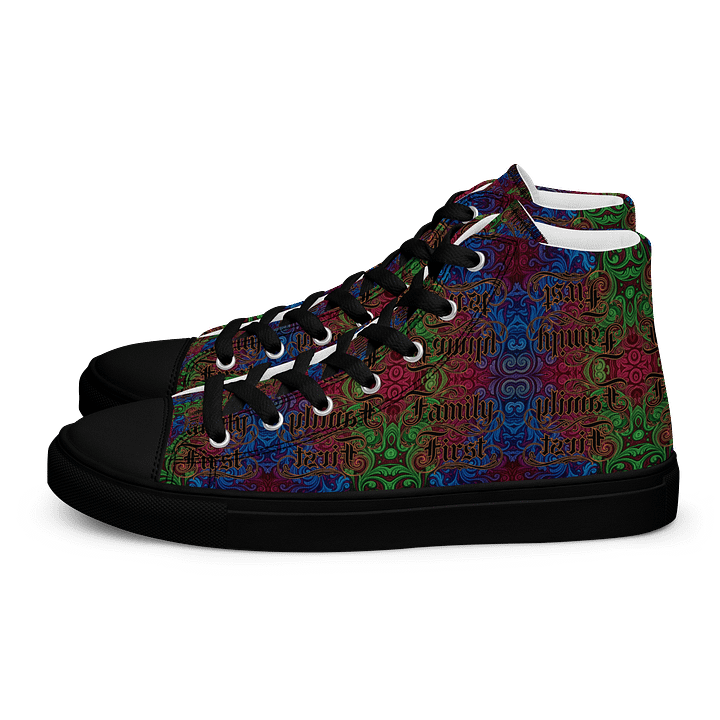 Women's Family First High Top Canvas Shoes By D.C.E.L. Chilly P product image (1)