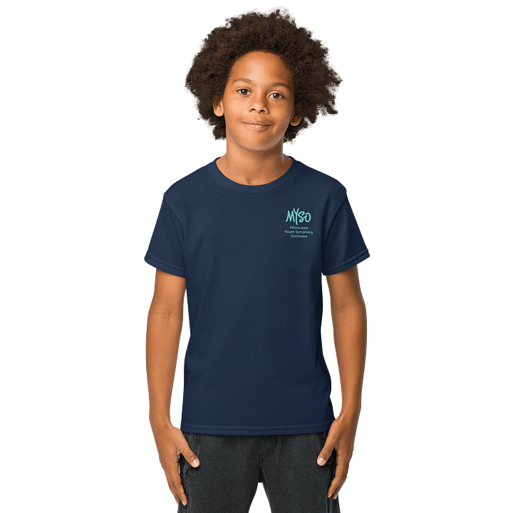 MYSO Navy Instrument Youth T-shirt product image (1)