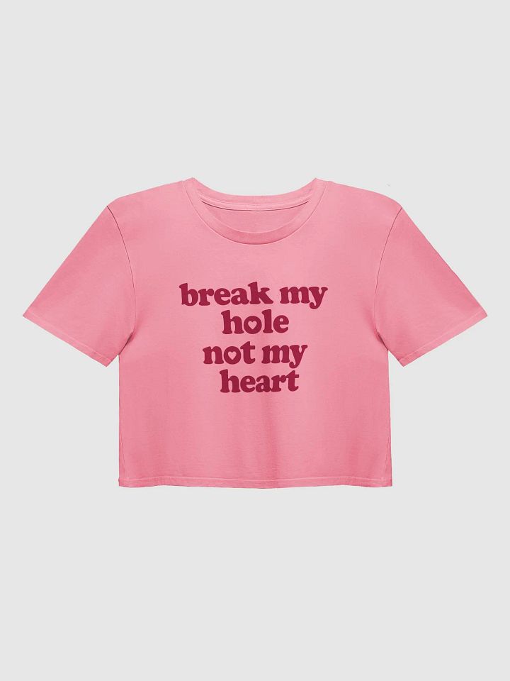 Break my hole not my heart - Baby Tee product image (1)