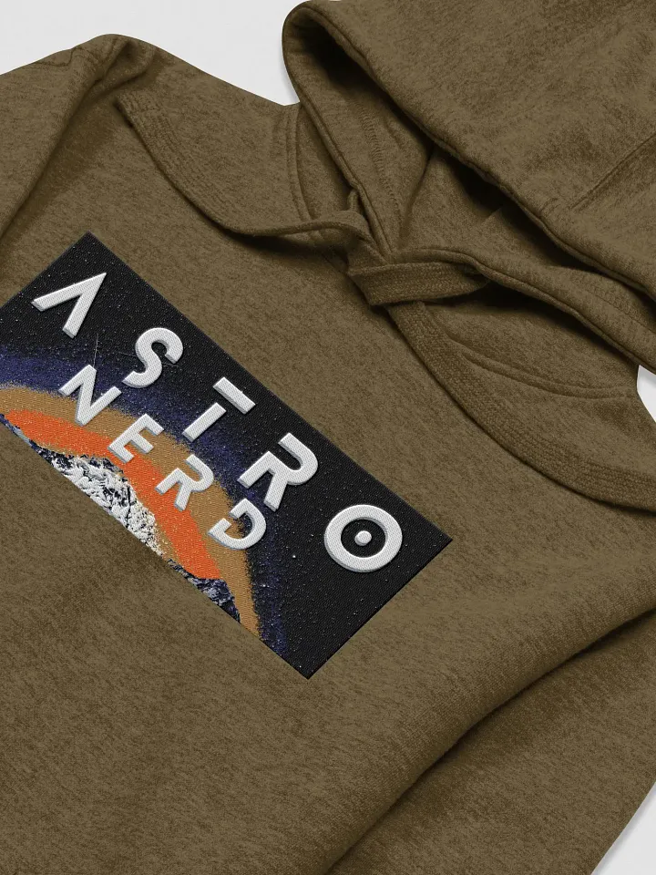 Astro Nerd Embroidered- Unisex Premium Hoodie - Multiple Colors product image (2)