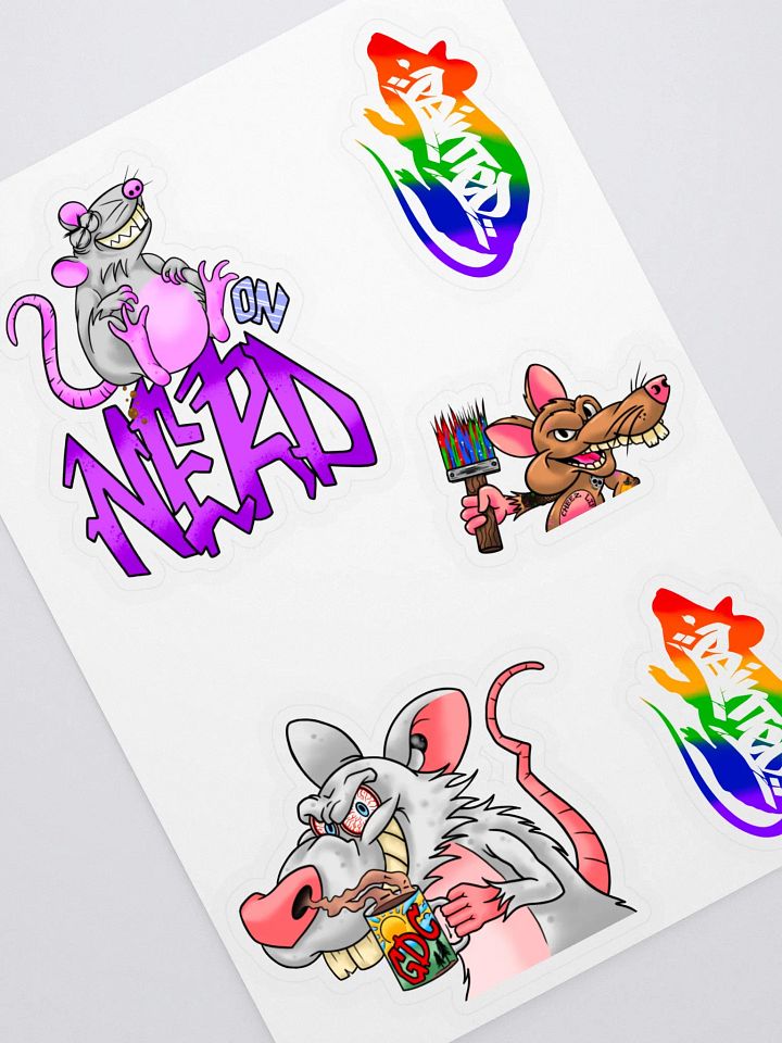 Rat Sticker Set product image (2)