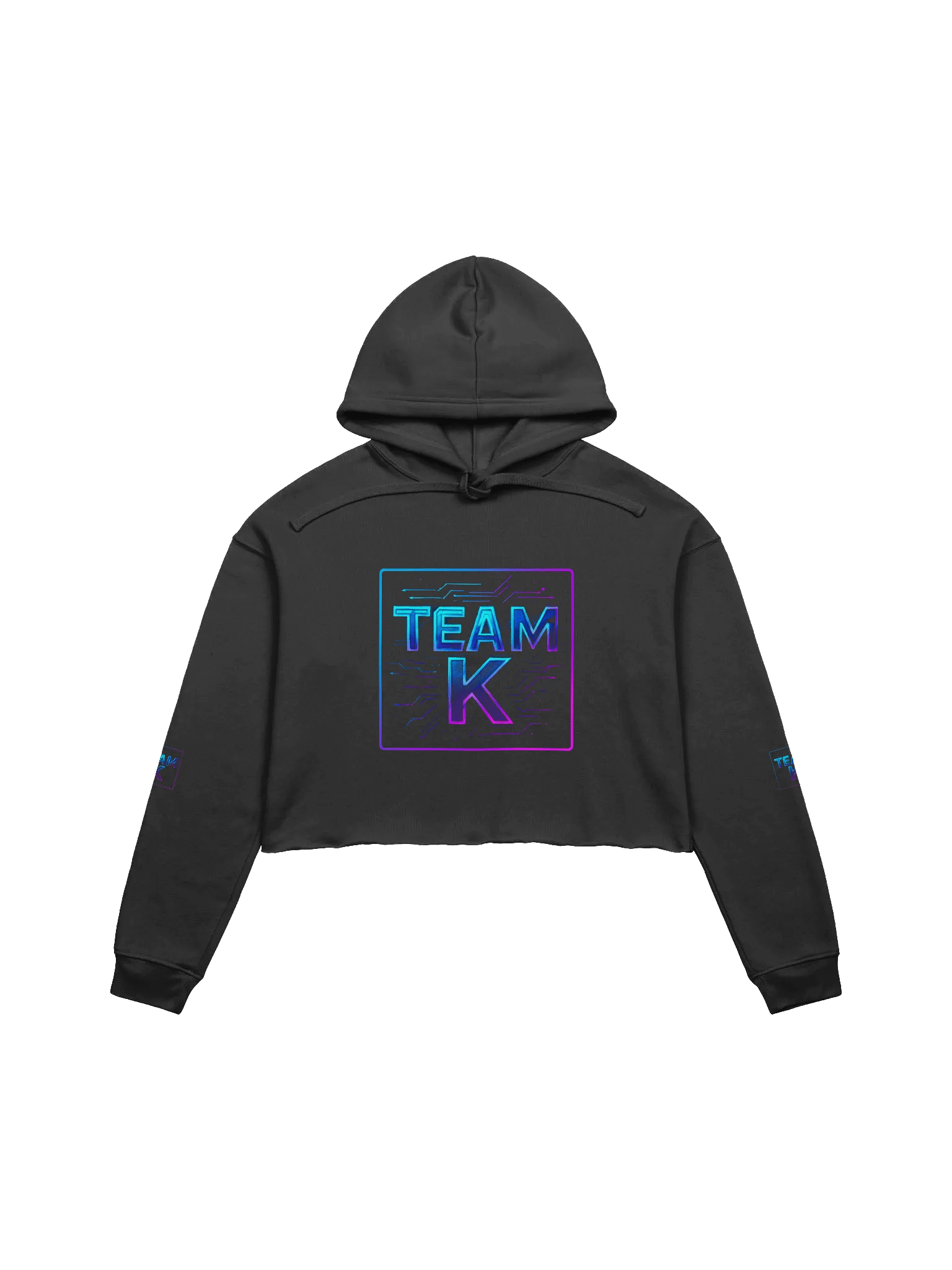 Team K V-11 Crop Hoodie product image (1)
