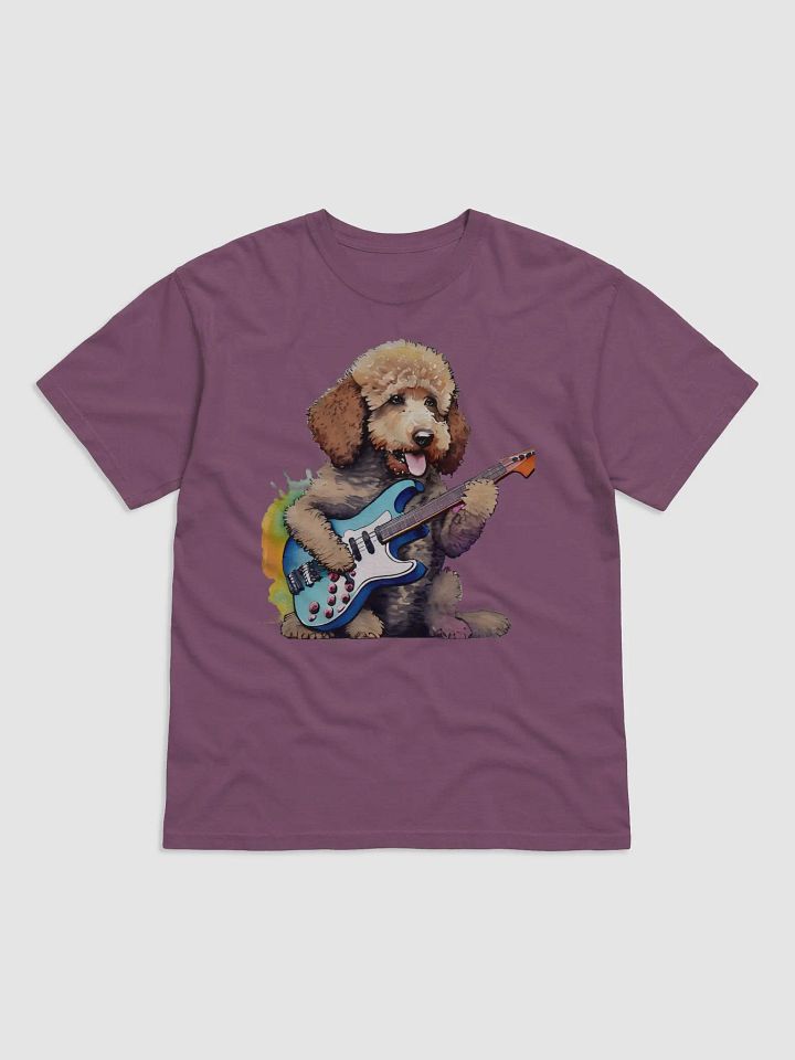 Shred Like There's No Leash On You: Labradoodle Electric Guitar Tee product image (14)