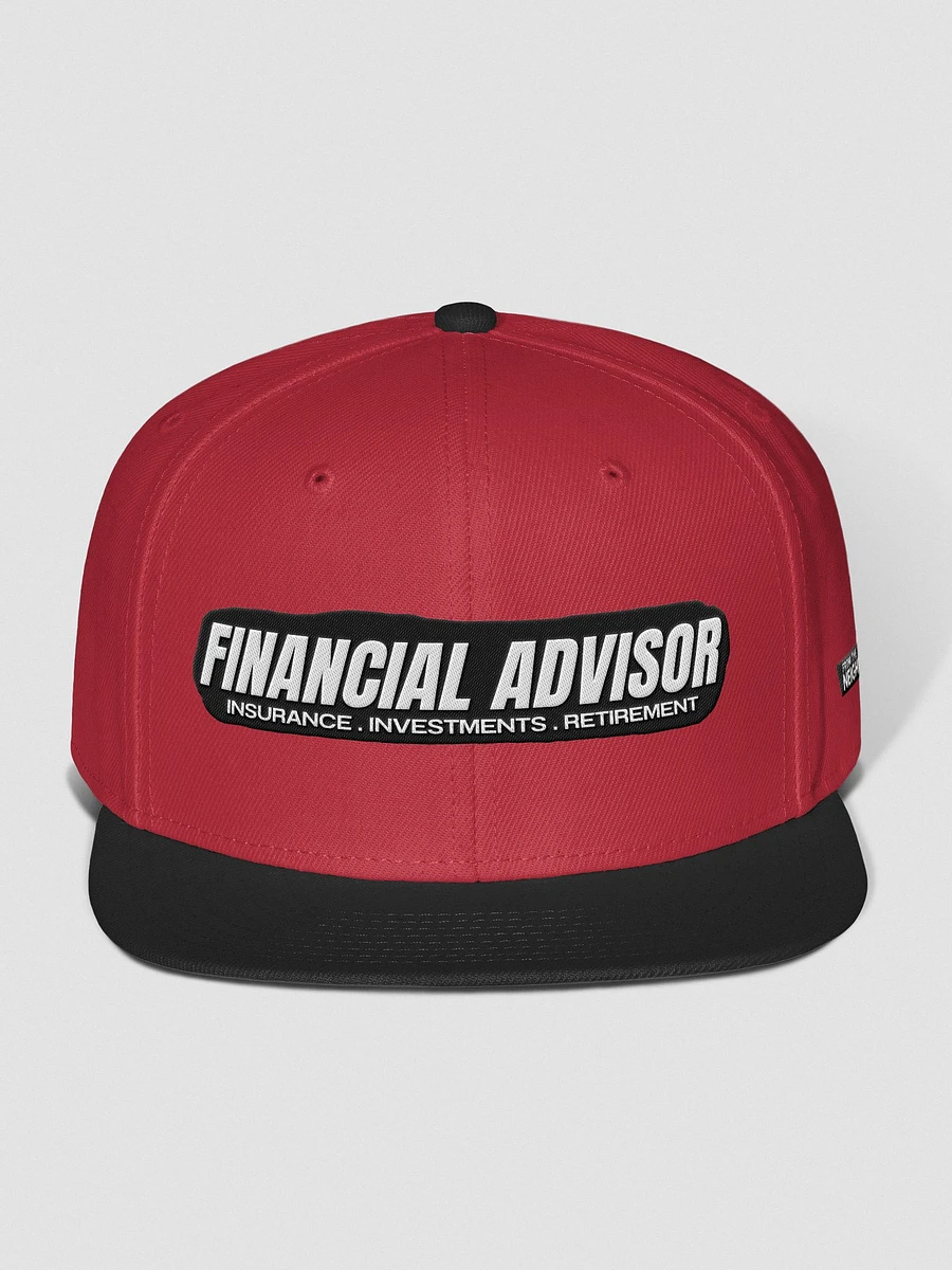 Financial Advisor : 2 Color Snaphat product image (8)