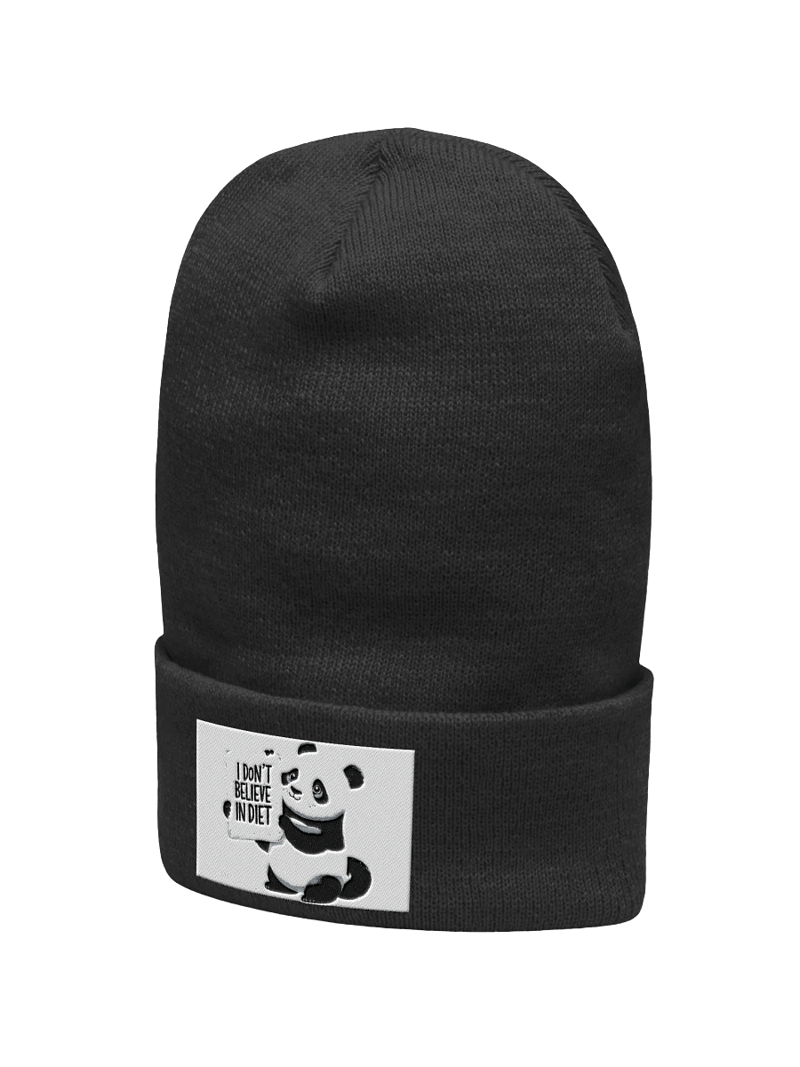 Panda Power Cuffed Beanie product image (5)