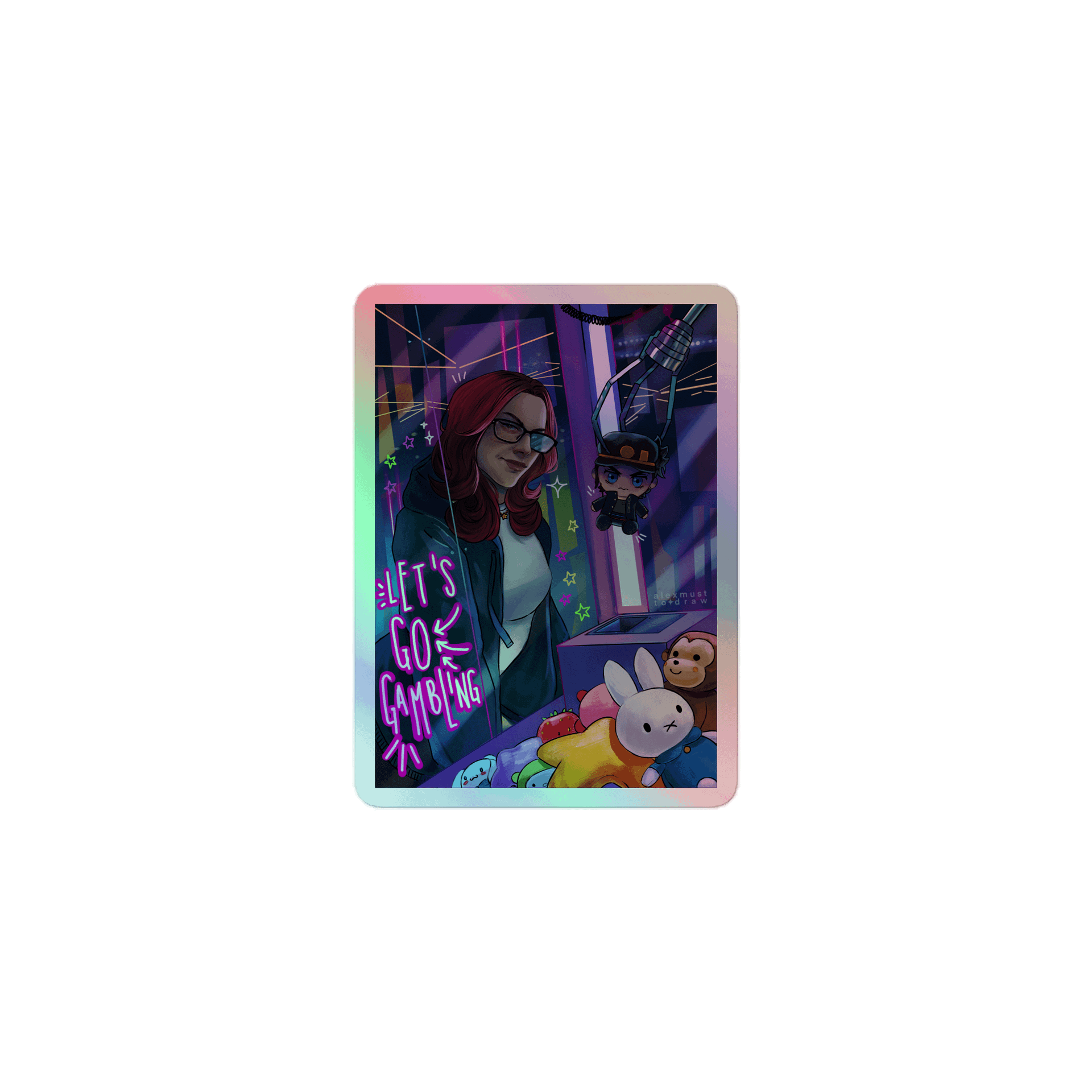 LET'S GO GAMBLING ☆ sticker product image (1)