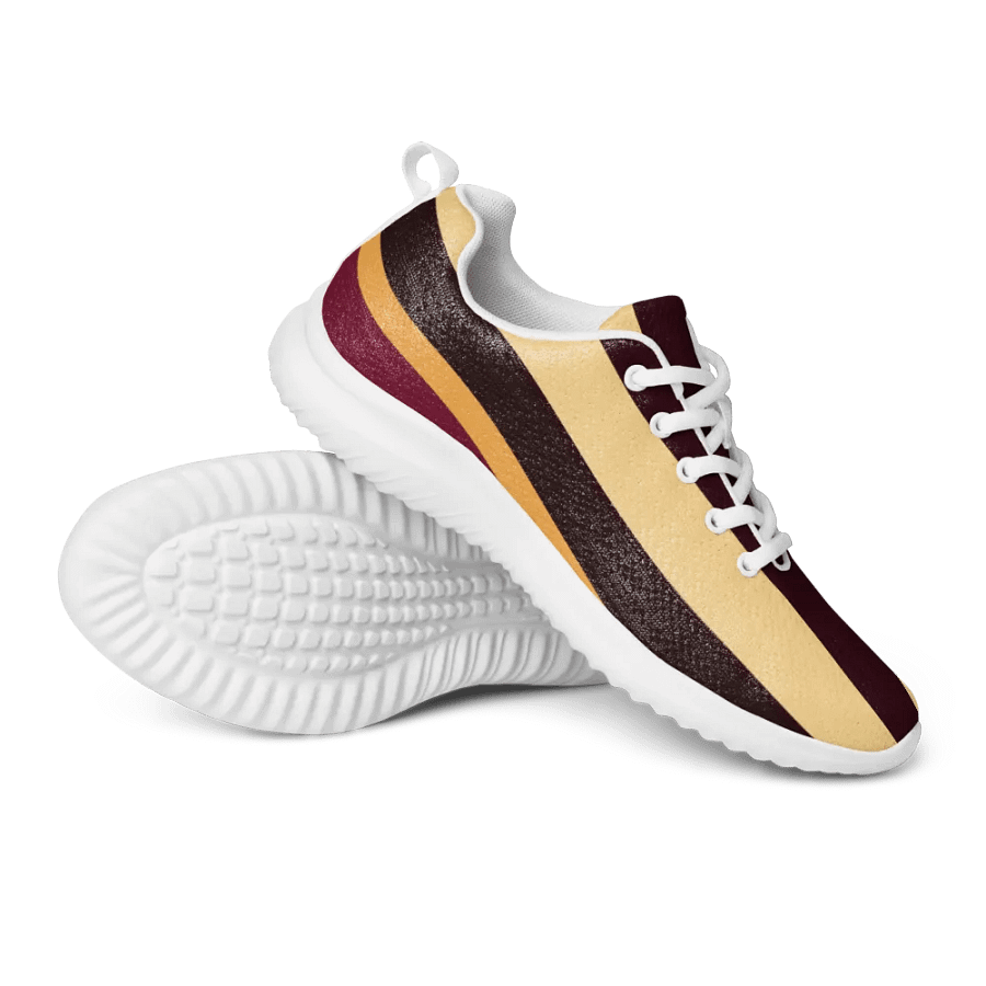 Maroon and Desert Stride Women's Sneakers product image (10)