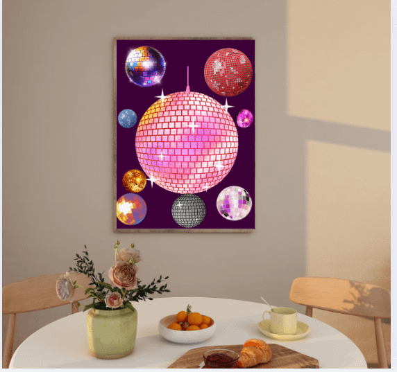 Disco Ball Wall Art product image (1)