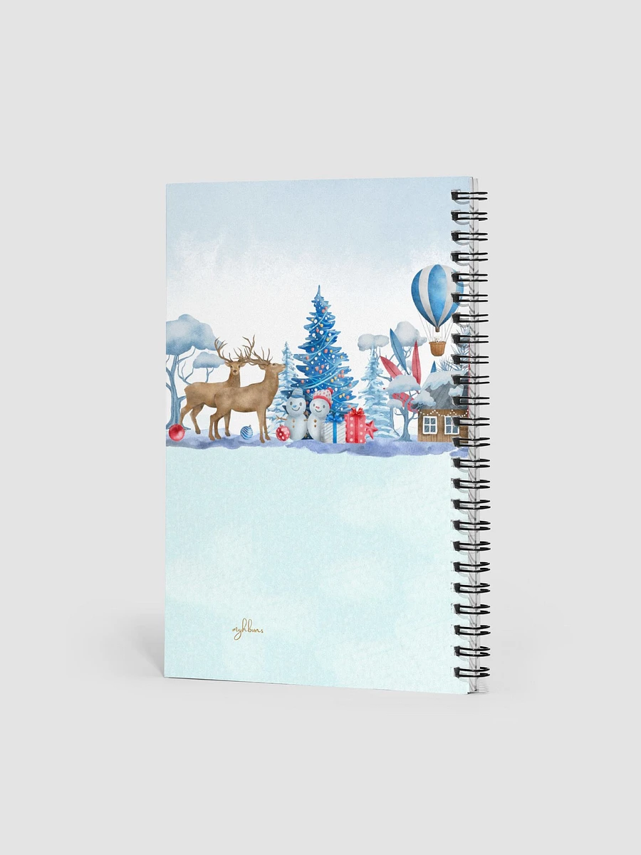 Warm Winter Embrace Spiral Notebook product image (2)