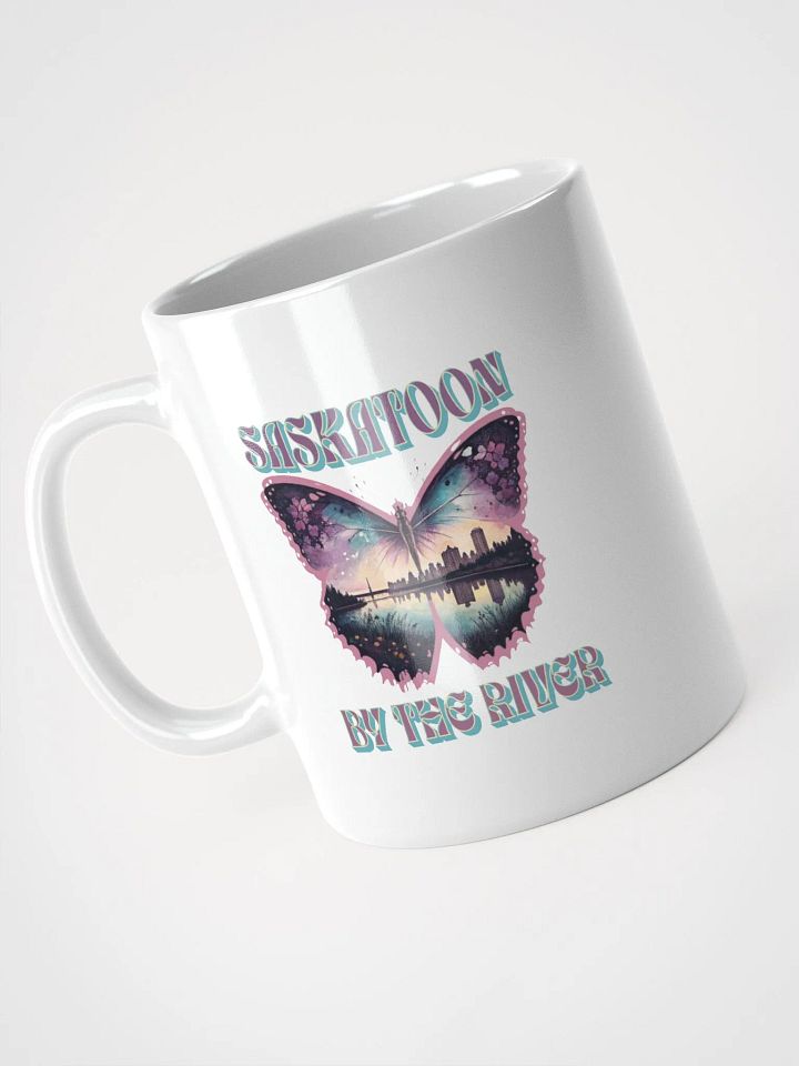 Saskatoon By The River Butterfly Mug product image (2)