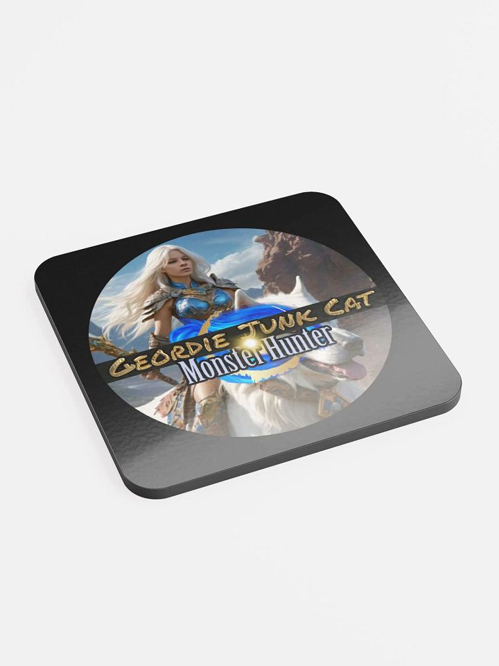 MONSTER SLAYER TWO Drink Coaster (3.74″x 3.74″, US and EU SHIPPING) product image (2)
