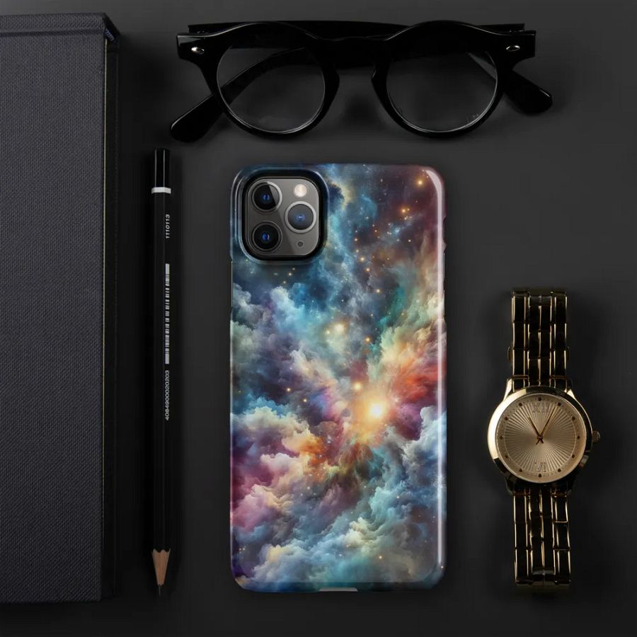 Cosmic Nebula Snap Case product image (48)