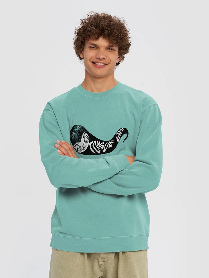 LYL Midweight Pigment Dyed Sweatshirt product image (1)