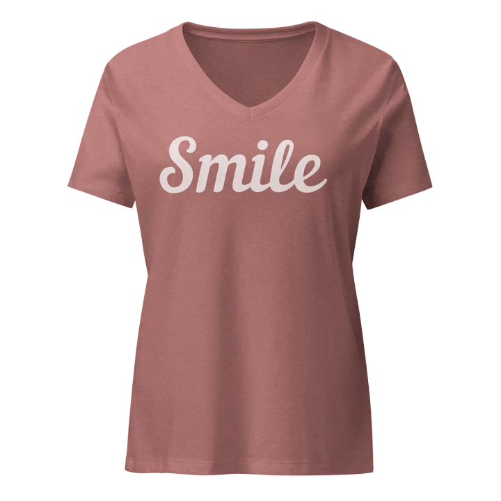 V Neck (Women): Smile, Be You product image (4)