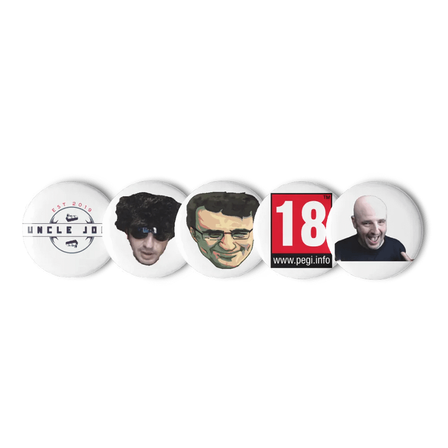 UJ Set of pin buttons product image (1)