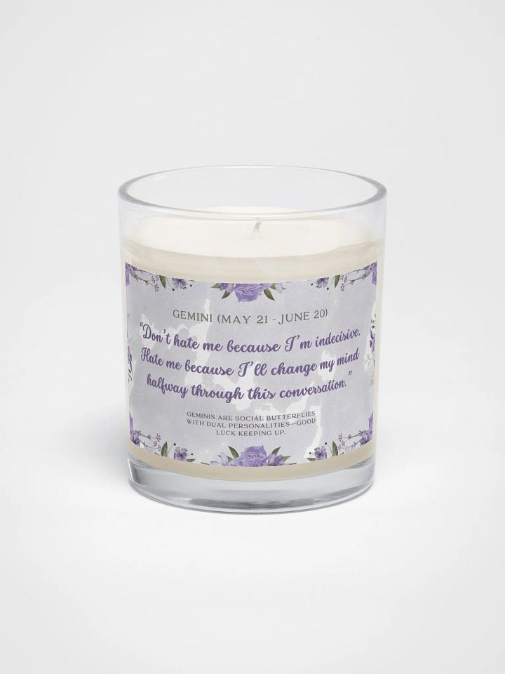 Gemini - Zodiac Candles product image (1)