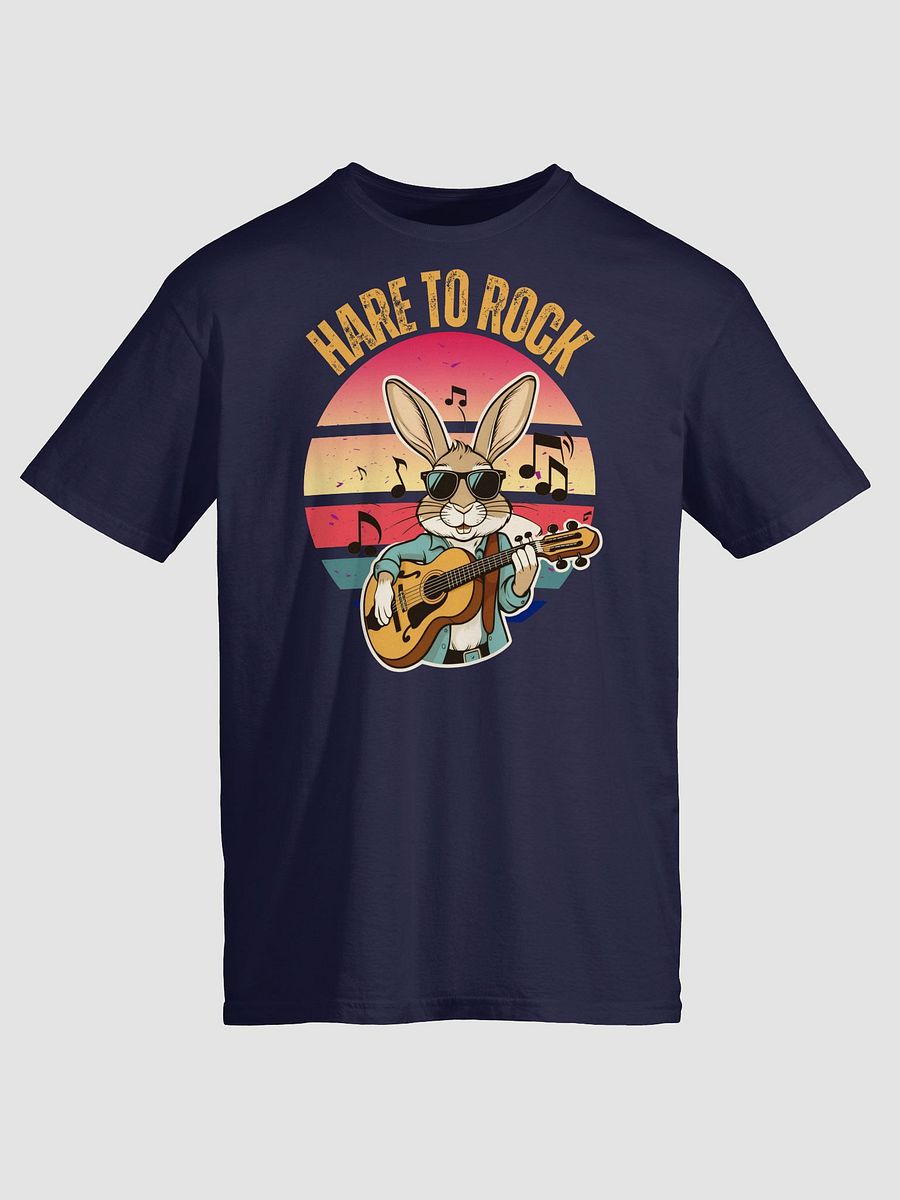 Hare to Rock Navy Blue Unisex Shirt product image (3)