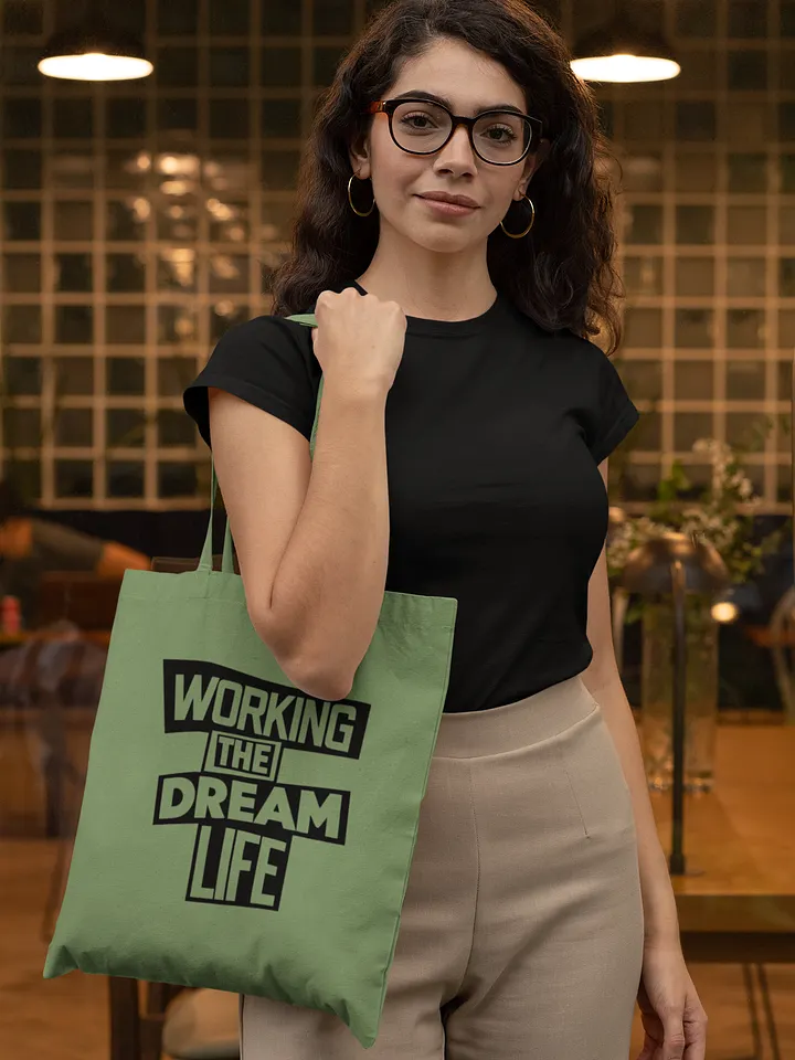 Green Econscious Organic Cotton Tote Bag – Eco-Friendly Reusable Shopping & Everyday Carry Bag product image (2)