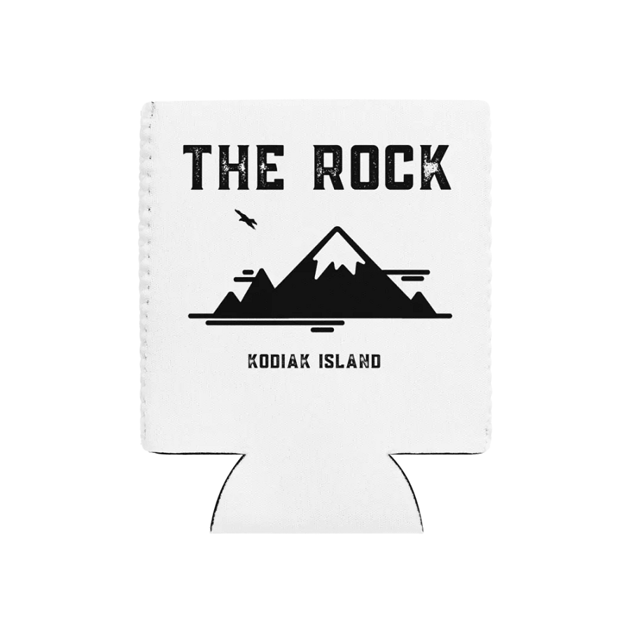 The Rock Can Coozie (Black) product image (1)