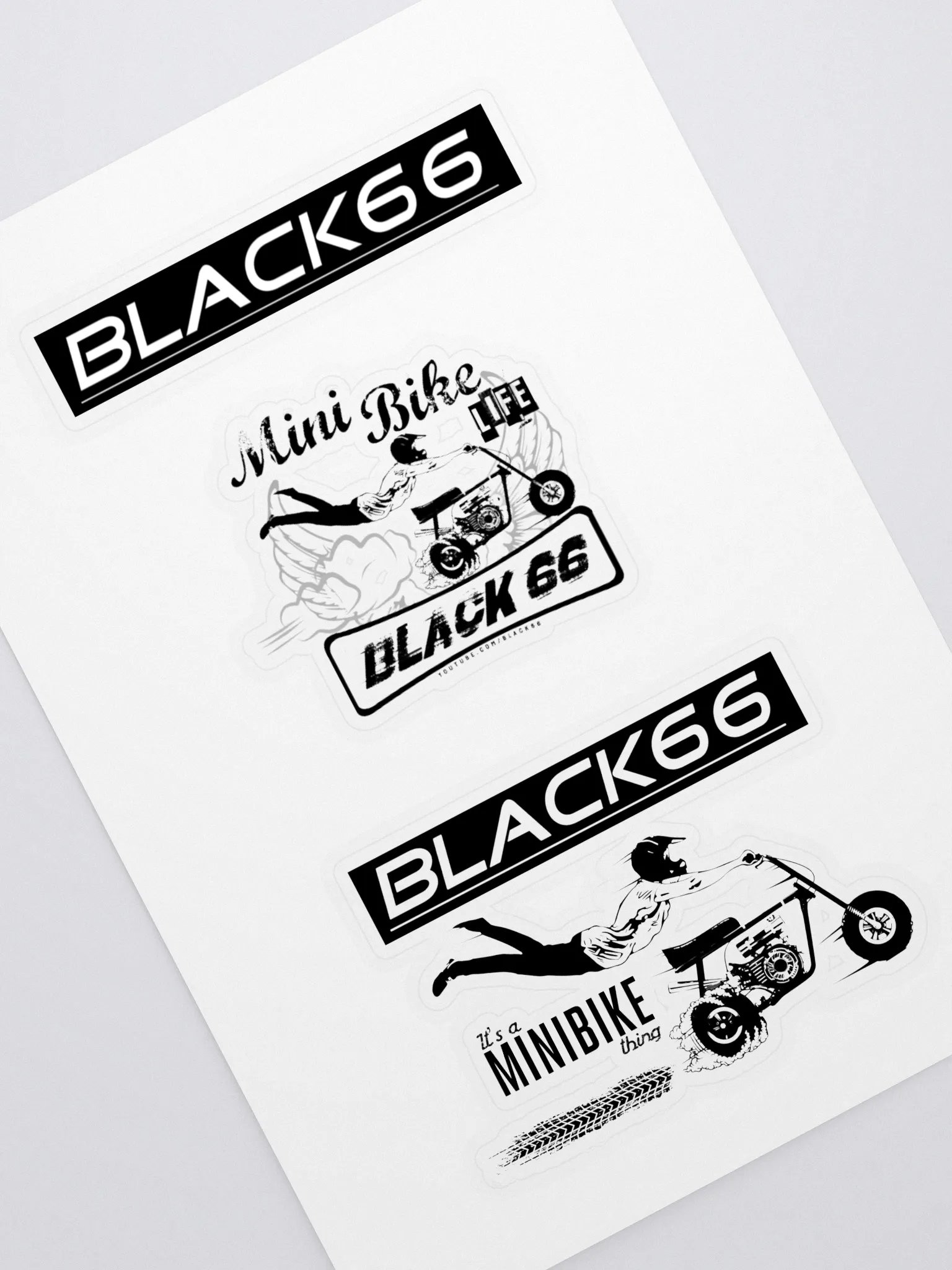 Black66 Sticker sheet product image (1)