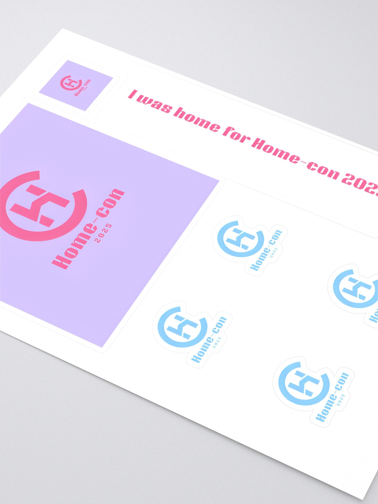 Home-con 2025 Sticker Sheet product image (2)