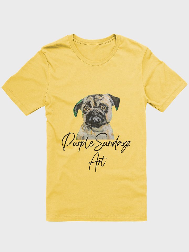 Cute Sad Pug Soft Cotton Tee product image (25)