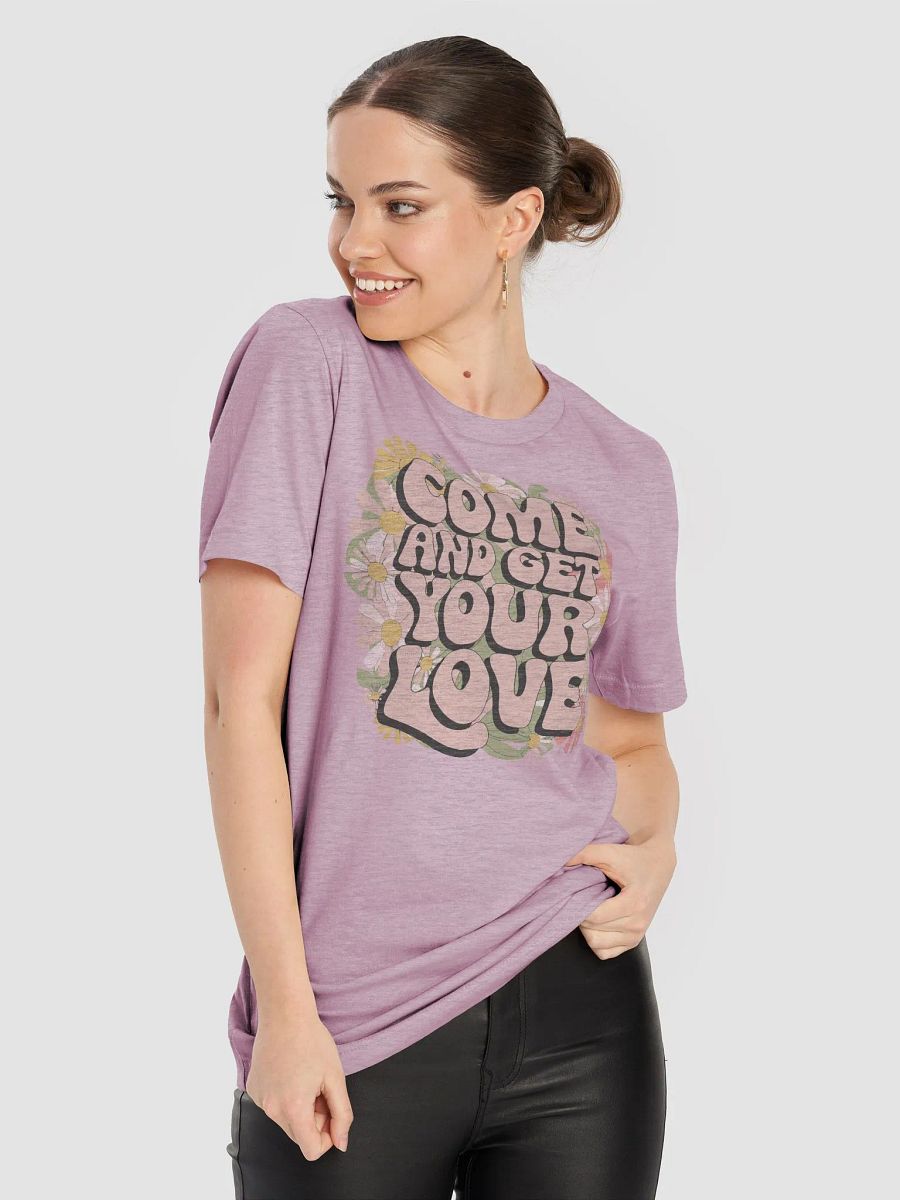 Psychedelic Love Floral T-Shirt product image (50)