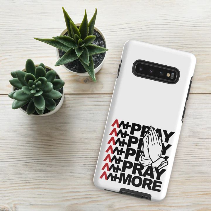 'PRAY MORE' Phone cover product image (1)