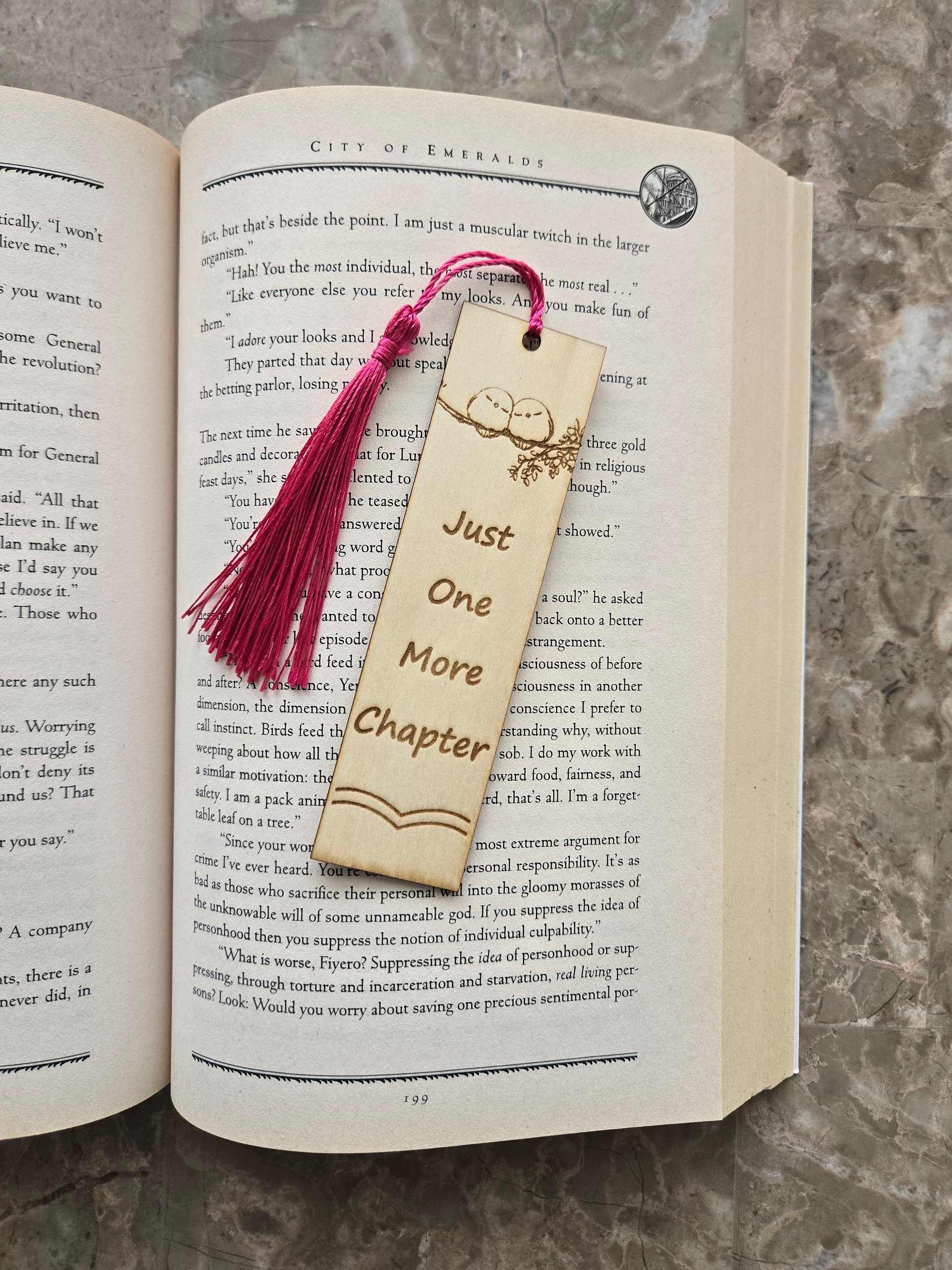 Wooden Bookmark - Chapter product image (2)