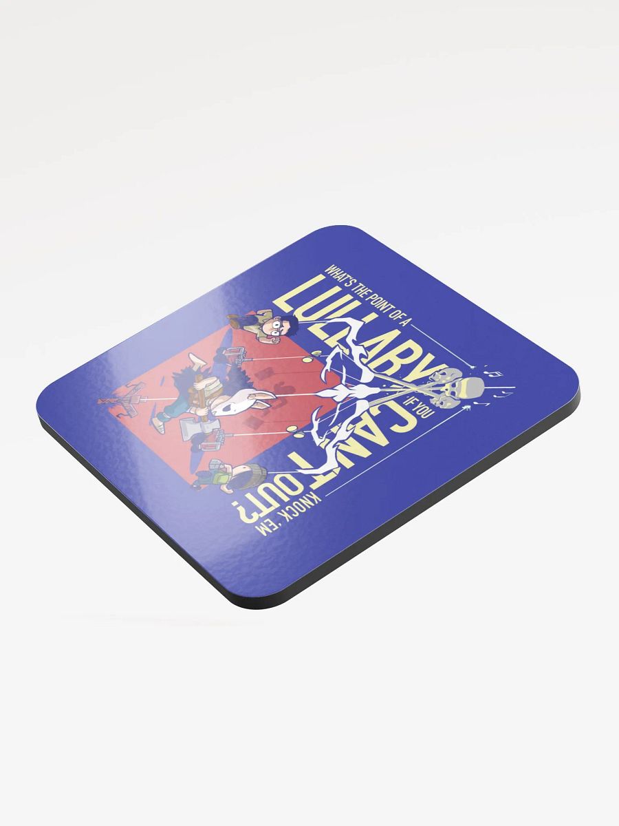 What's the point of a lullaby? - Glossed Cork Coaster product image (3)