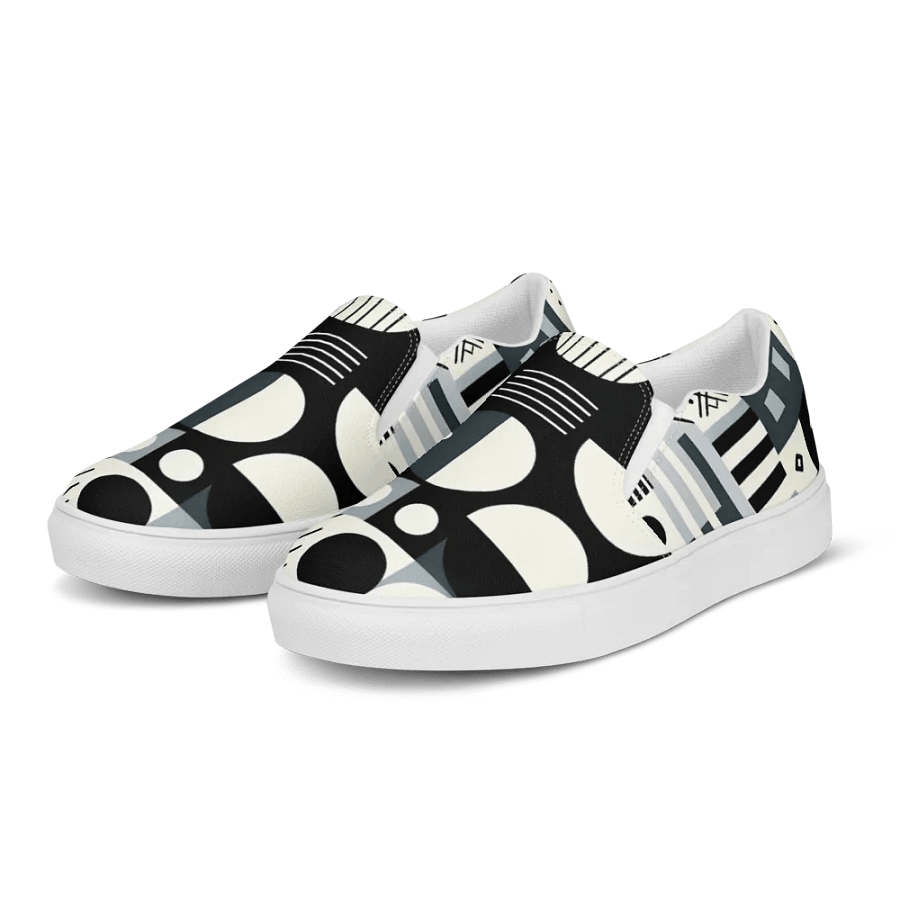 Abstract Geometric Women's Slip-On Shoes product image (3)