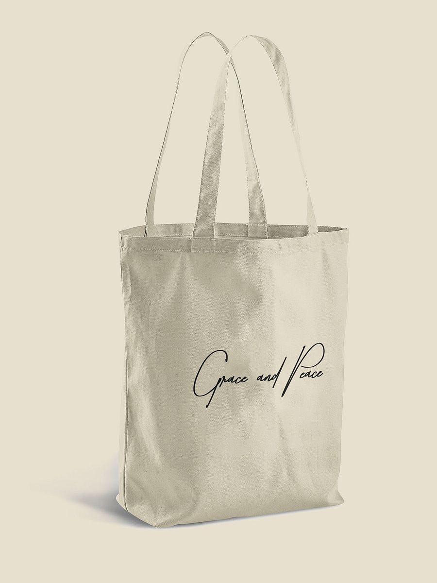 Grace and Peace Tote Bag product image (2)