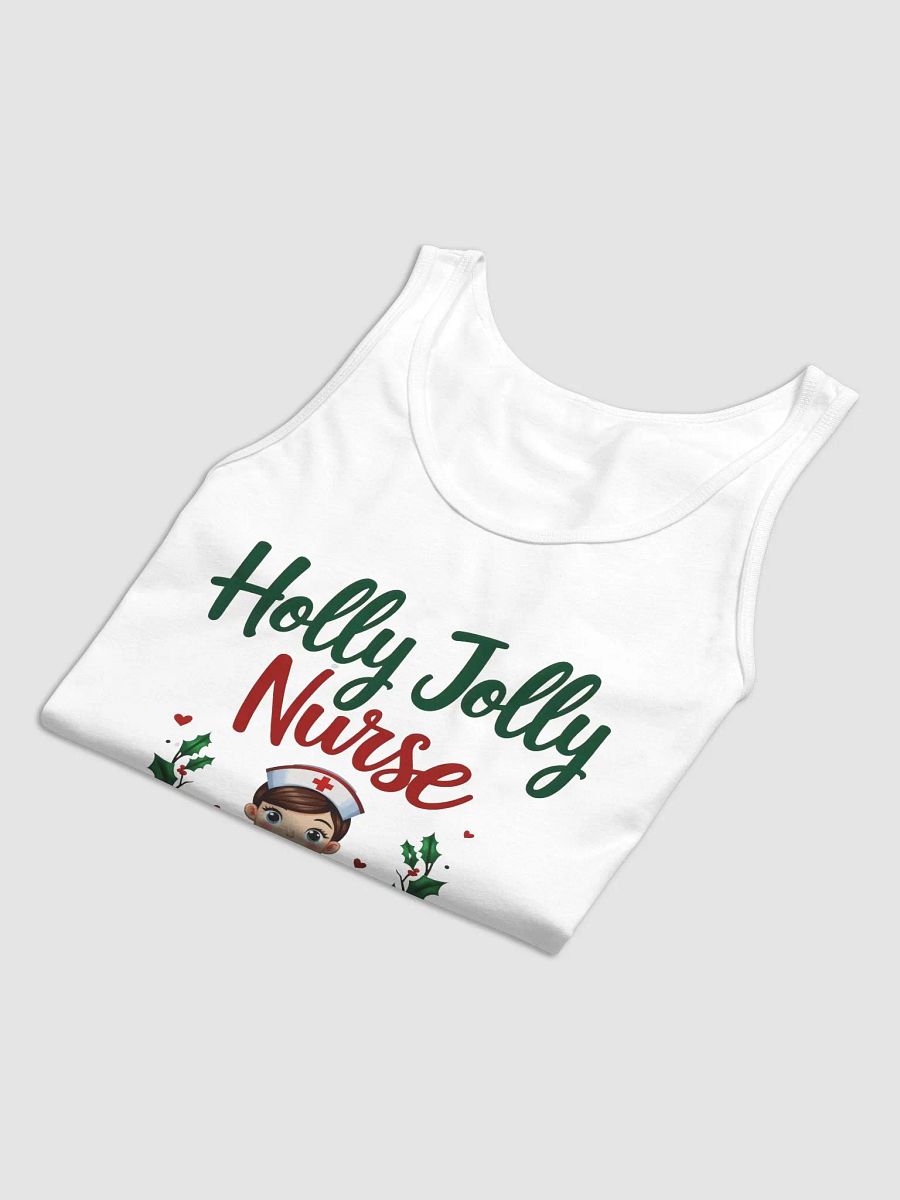 Holly Jolly Nurse Festive Tank product image (7)