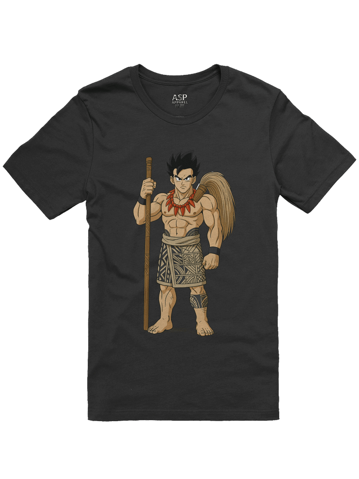Epic Anime-Inspired Samoan Matai Warrior – Traditional Polynesian Pe‘a Tattoo & Fue Art product image (4)