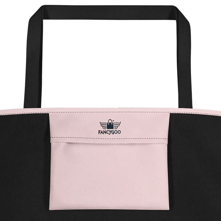Pink Ddakji Tote Bag: Traditional Korean Game product image (2)