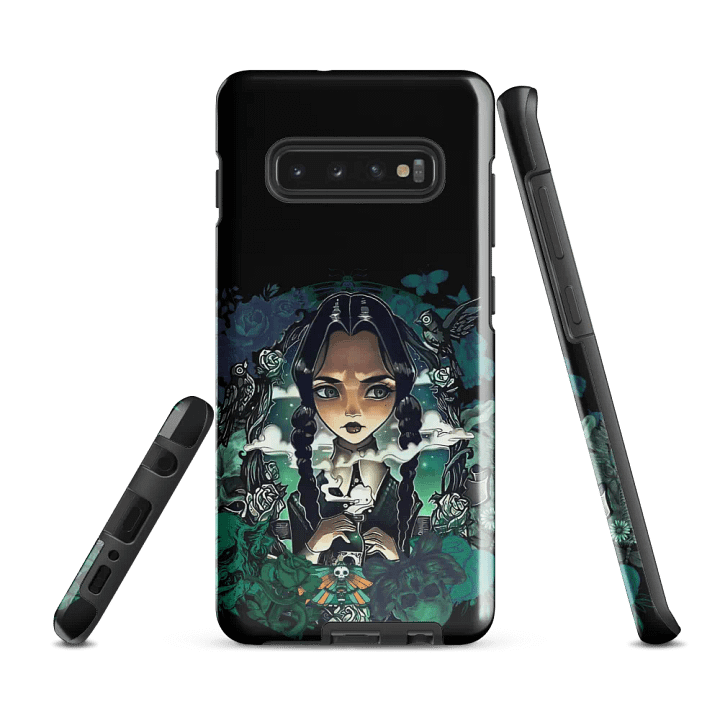 Goth style dark print tough Samsung phone case product image (5)