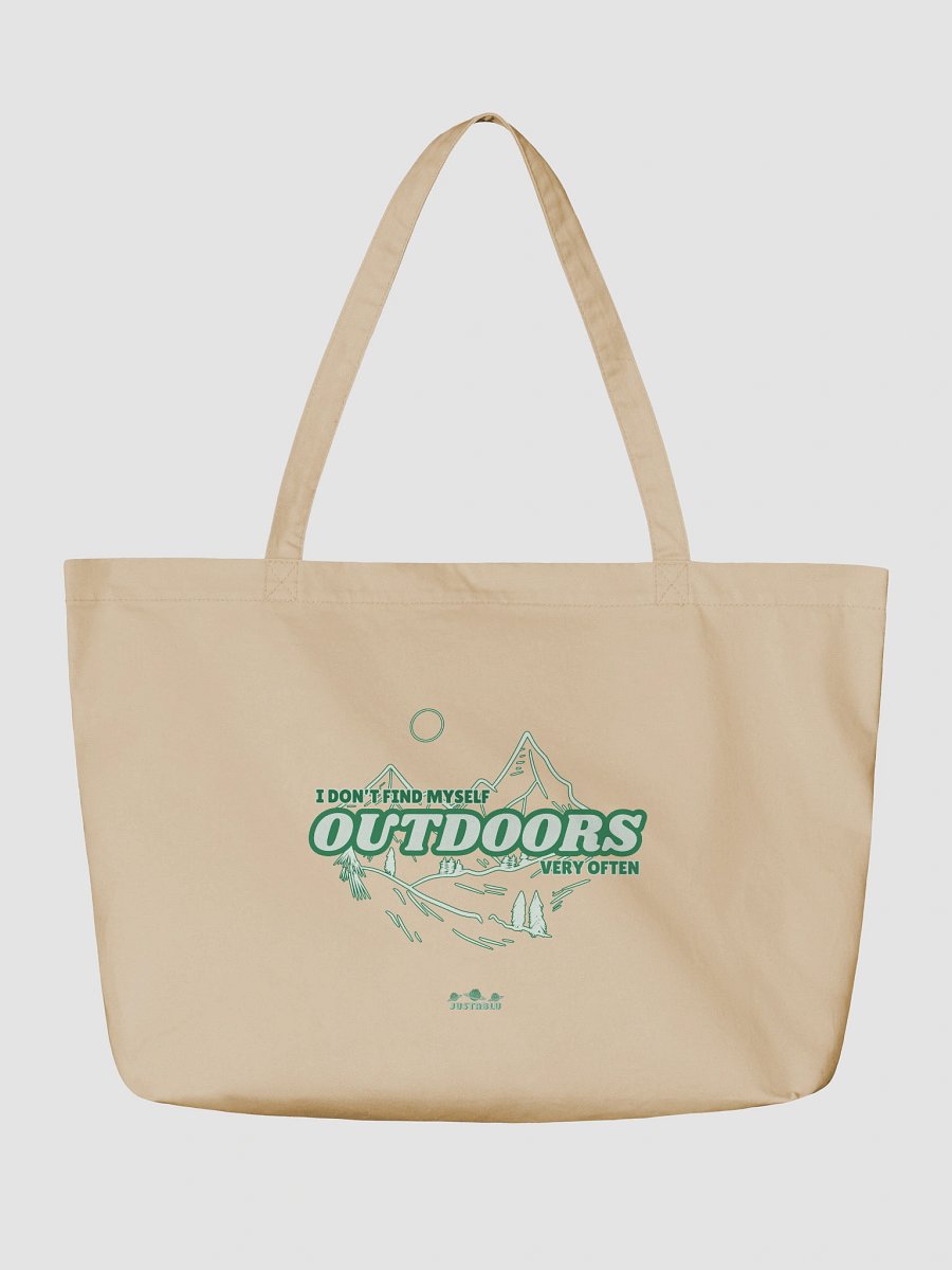 "Outdoors" Canvas Tote product image (2)