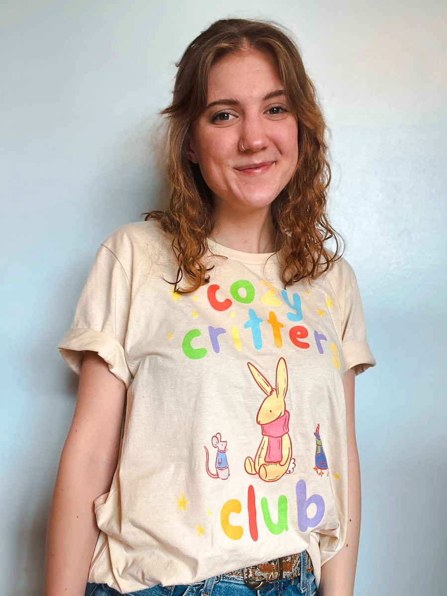 cozy critters club t-shirt product image (32)